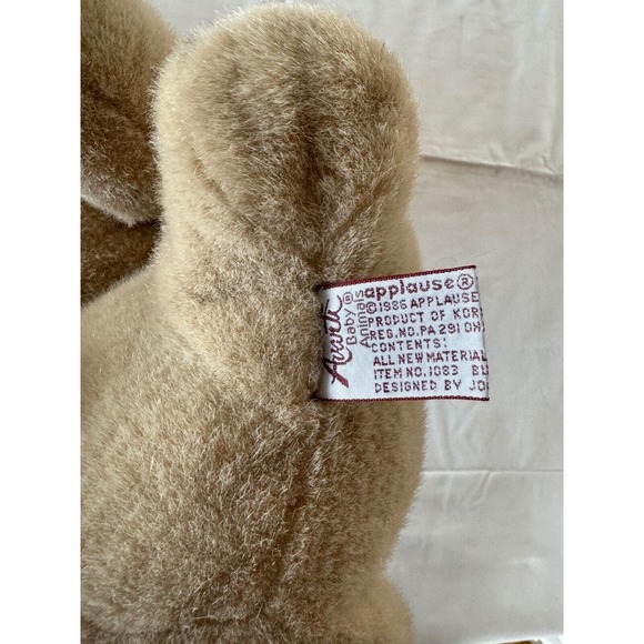 Vintage Applause Avanti Dog with Shoe 1986 Puppy 12" PLUSH Stuffed Baby Animal - Picture 8 of 8